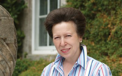 hrh the princess royal princess anne smiling