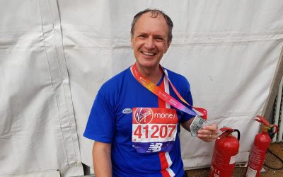 rotary member marathon fundraising